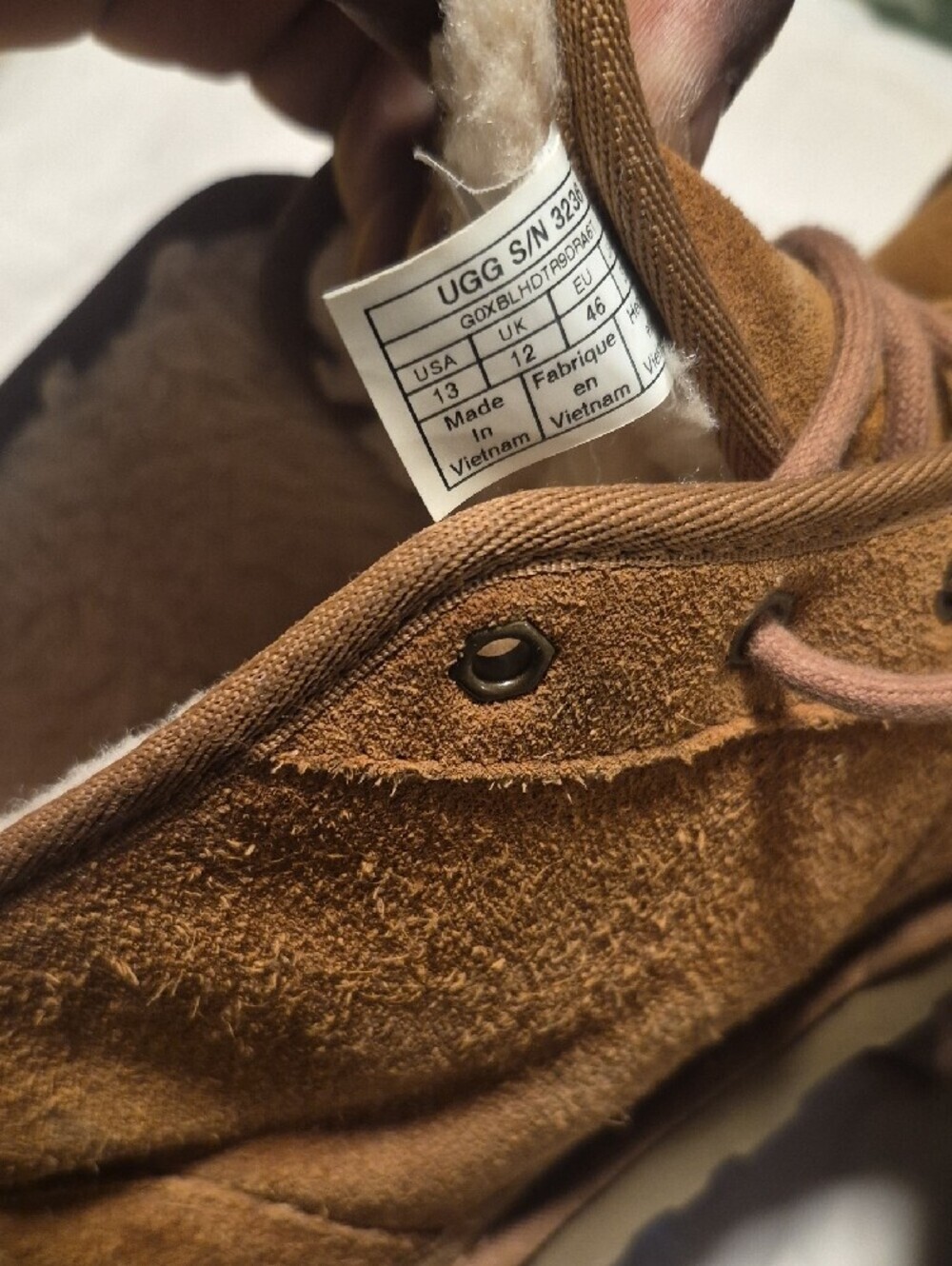 UGG Men's Brown Suede Rain & Snow Boots - Picture 8 of 8